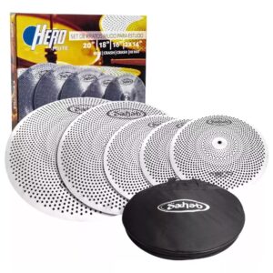 Kit de Pratos Sahab Hero Mute 14" 16" 18" 20"