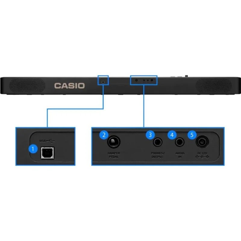 Piano Digital Casio CDP S 110 Bk - Imagem 2
