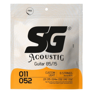 Encordoamento SG Violão Aço Bronze .011