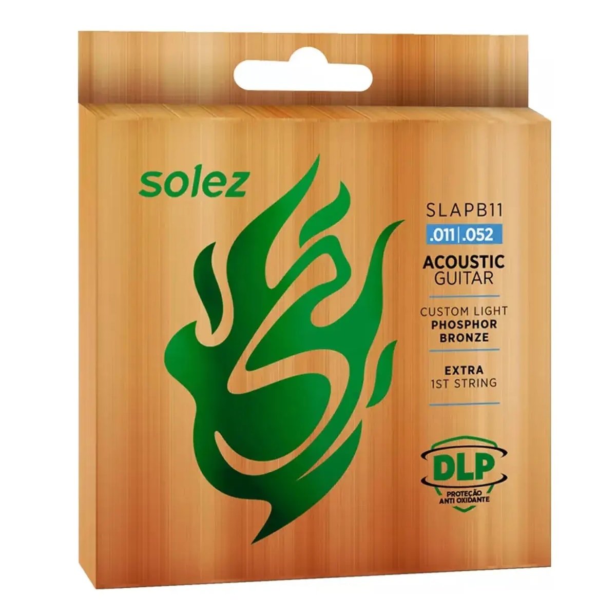 Encordoamento Solez Violão Fosforo Bronze 011