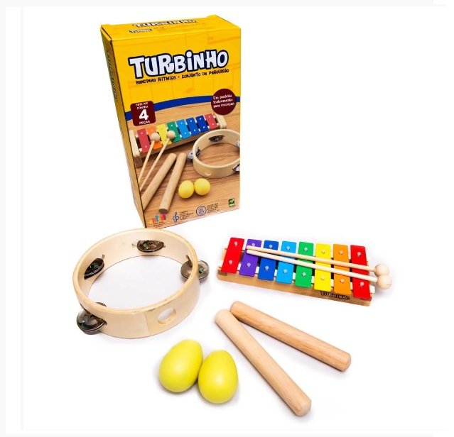 Bandinha Rítmica Turbinho 4 Peças