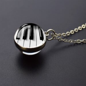 Colar Arte Piano Style