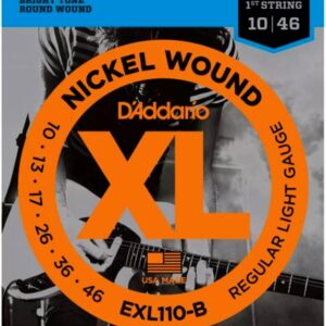 Encordoamento Daddario EXL 110 Para Guitarra 010
