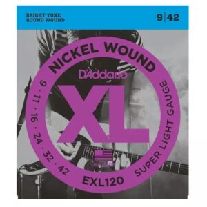 Encordoamento Daddario EXL 110 Para Guitarra 009
