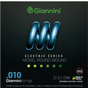Encordoamento Giannini Guitarra 010