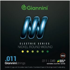 Encordoamento Giannini Guitarra 011