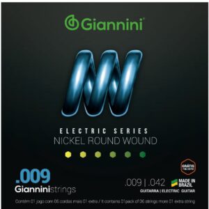 Encordoamento Giannini Guitarra 009