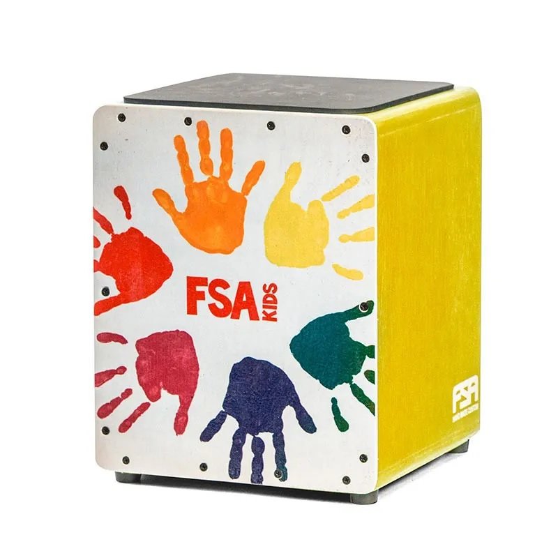 Cajon Infantil FSA Kids Amarelo