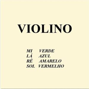 Encordoamento Violino Mauro Calixto