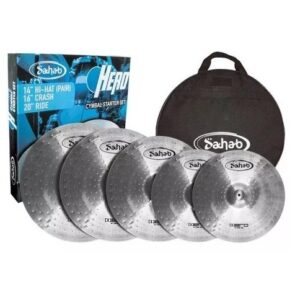 Kit de Pratos Sahab Hero 14" 16" 18" 20"