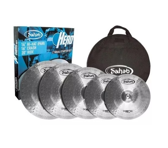 Kit de Pratos Sahab Hero 14" 16" 18" 20"