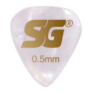 Palheta SG Celuloide Perolada 0,5mm