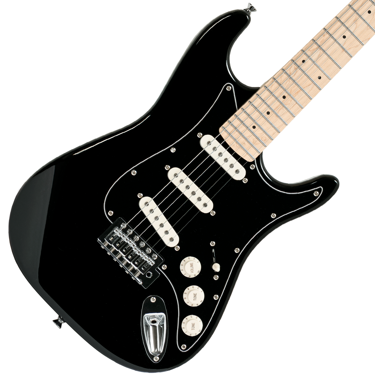 Guitarra Michael Mystic Tone GMS 100 BLK Infantil - Imagem 3