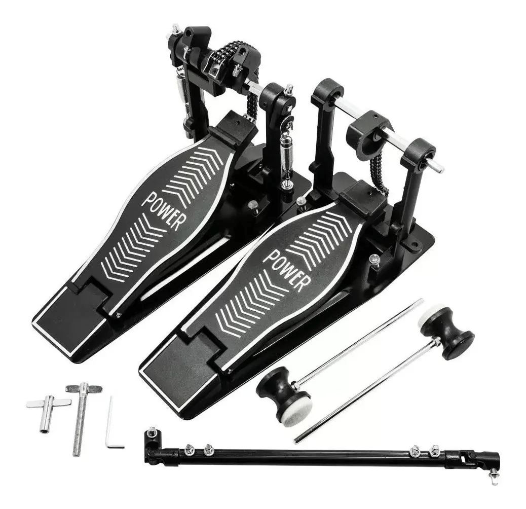 Pedal Duplo Robusto - Turbo Power - Imagem 2