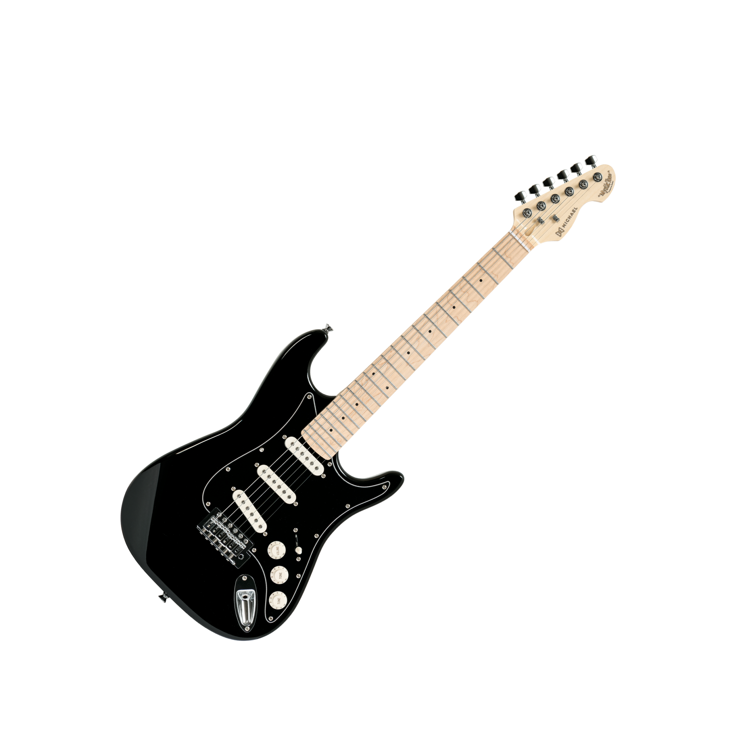 Guitarra Michael Mystic Tone GMS 100 BLK Infantil