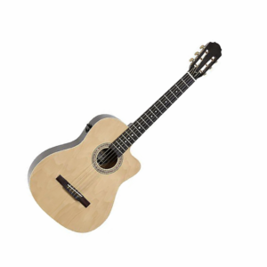 VIOLÃO ZELLMER MT 39 SCE ELETRIC NYLON NATURAL COFFEE