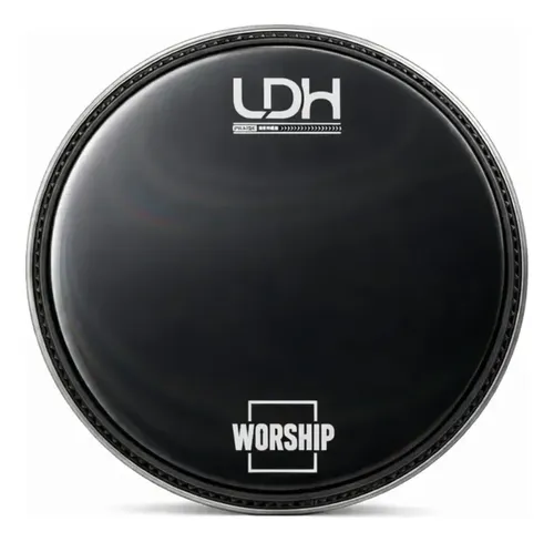 Pele De Bateria Ldh Worship Preta duplo filme14 Pol Luen - Imagem 3